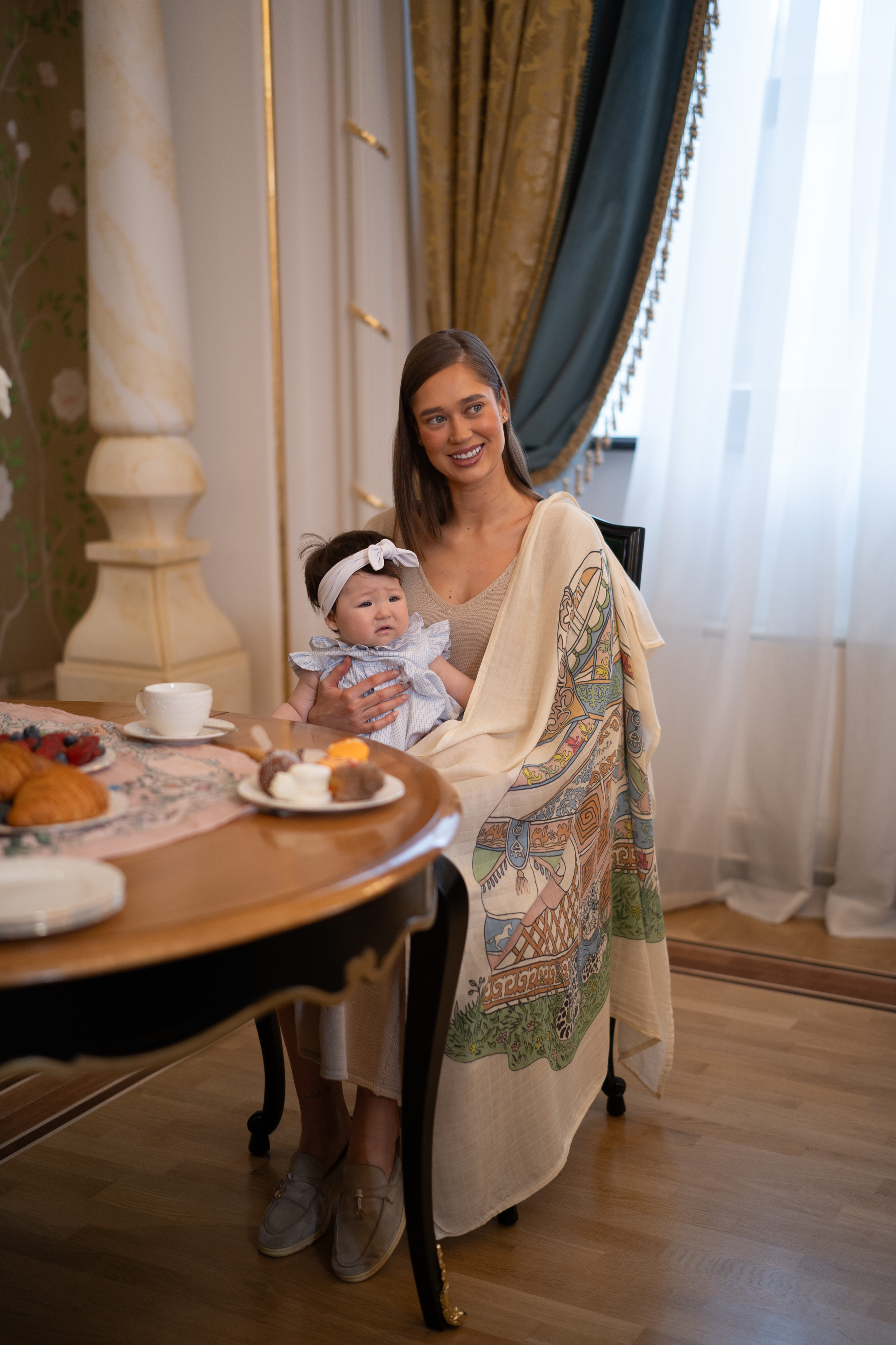 Swaddle "Snow Leopard"