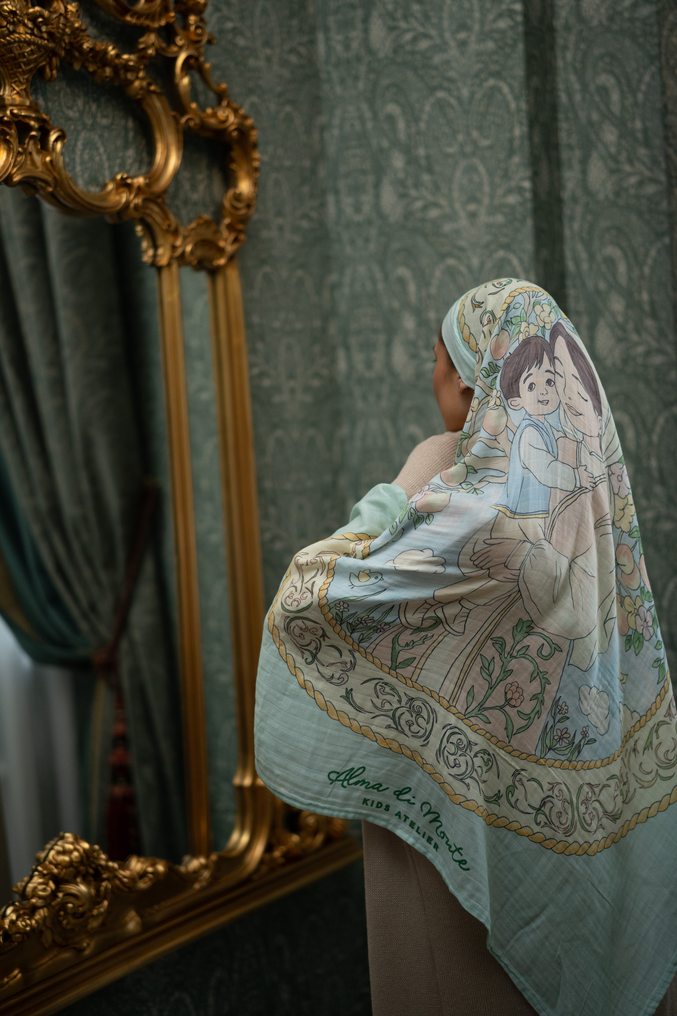 Swaddle "Mother and Child"