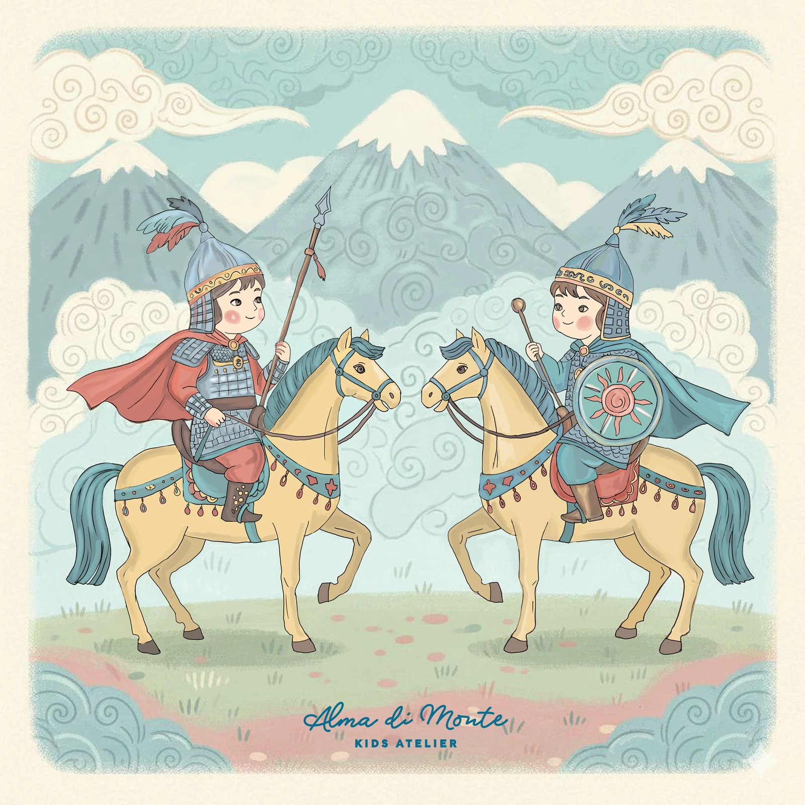 Swaddle "Two Batyrs"